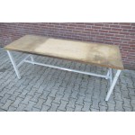 Werktafel, werkbank, 200cm x 70cm. Gebruikt.